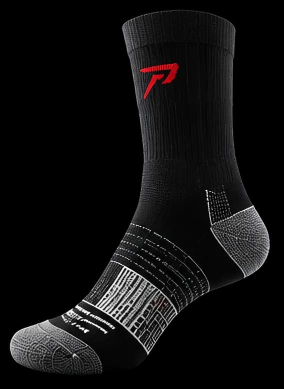 PaceShift performance sock construction